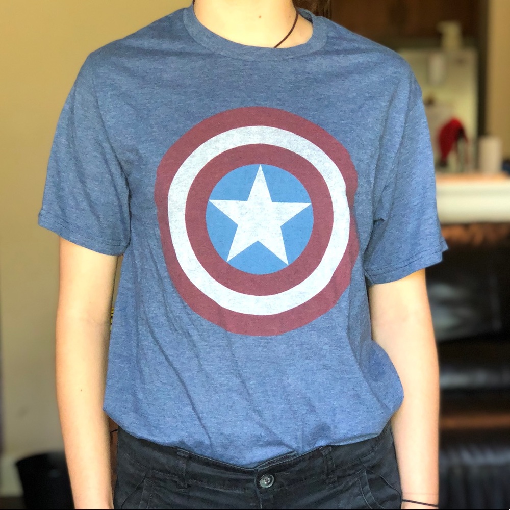MARVEL/navy blue/captain america